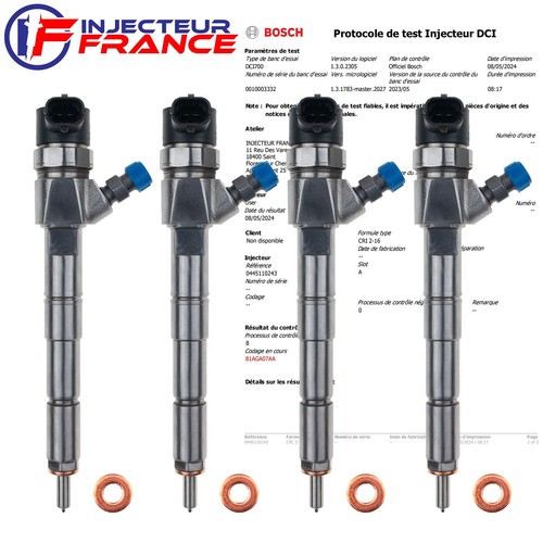 0445110243 bosch injecteur - bosch,