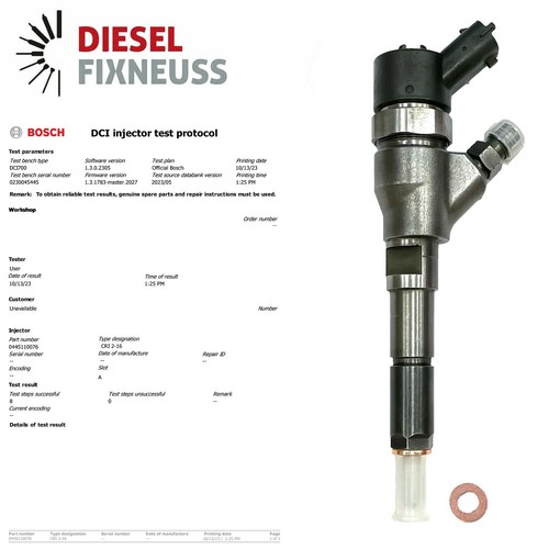 Injecteur bosch citroen fiat - injecteur,